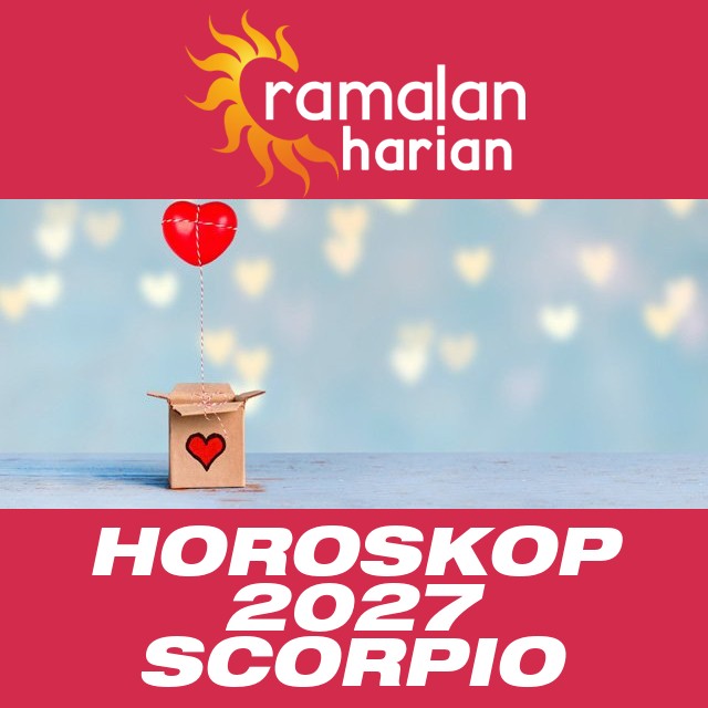 Horoskop tahunan 2027 untuk Scorpio