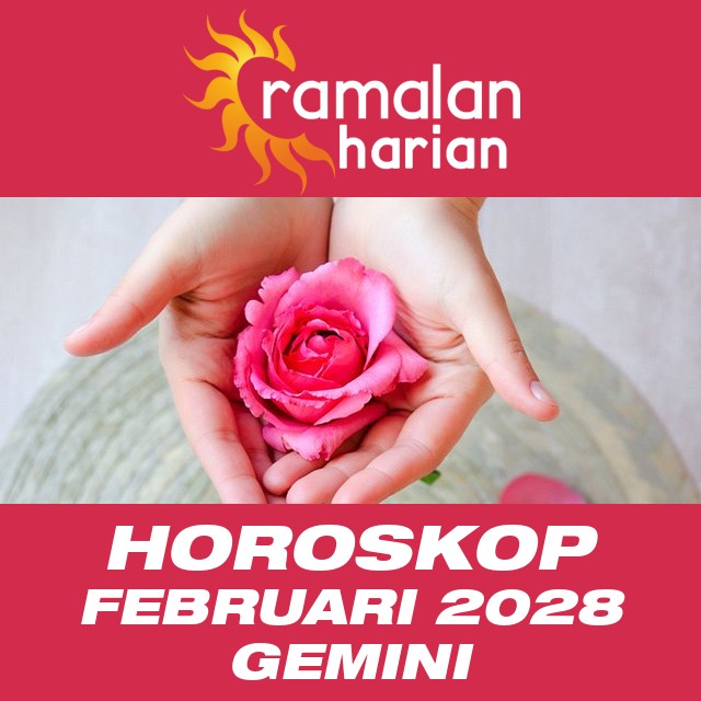 Horoskop bulanan untuk Februari 2028 untuk Gemini