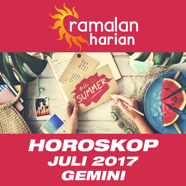 Horoskop bulanan untuk Juli 2017 untuk Gemini