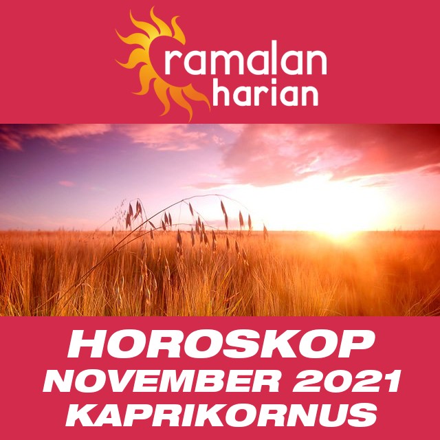 Horoskop bulanan untuk November 2021 untuk Kaprikornus