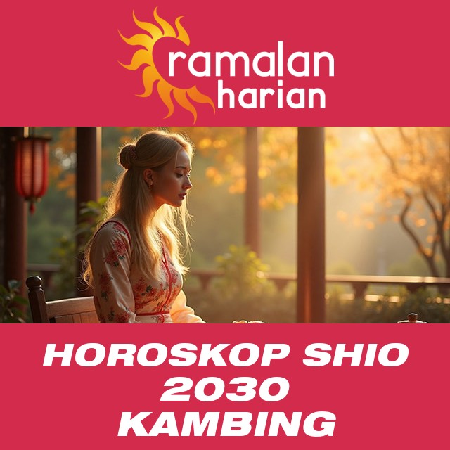 Horoskop Cina Kambing 2030