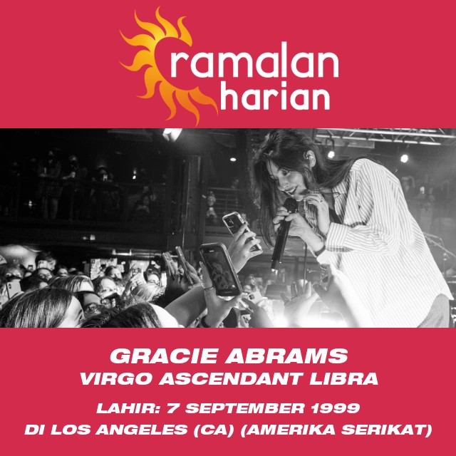 Insights Astrologi untuk Virgo oleh Gracie Abrams