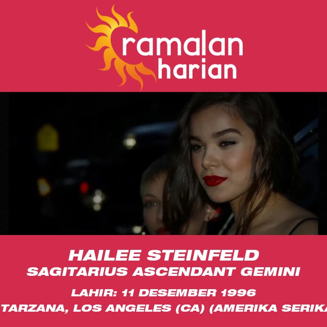 Hailee Steinfeld: Wawasan Astrologi Sagitarius yang Menarik