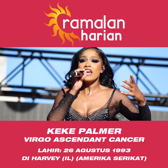 Wawasan Astrologi Virgo Keke Palmer