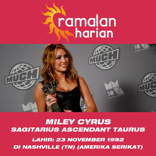 Miley Cyrus: Bintang Sagitarius yang Memukau