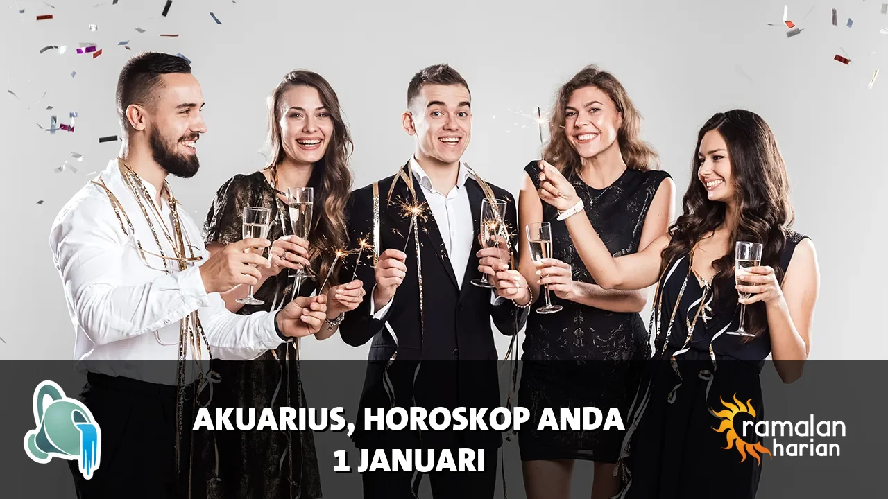 Horoskop Akuarius untuk Kamis, 1 Januari 2026