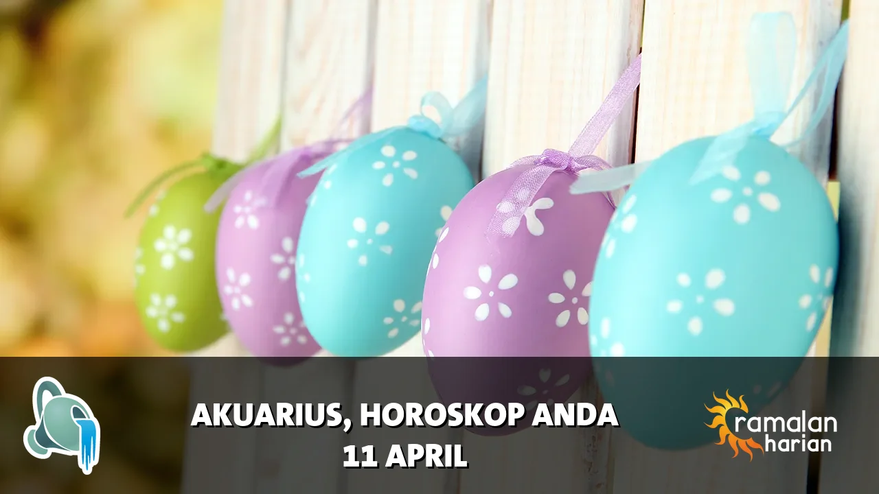 Horoskop Akuarius untuk Sabtu, 11 April 2026