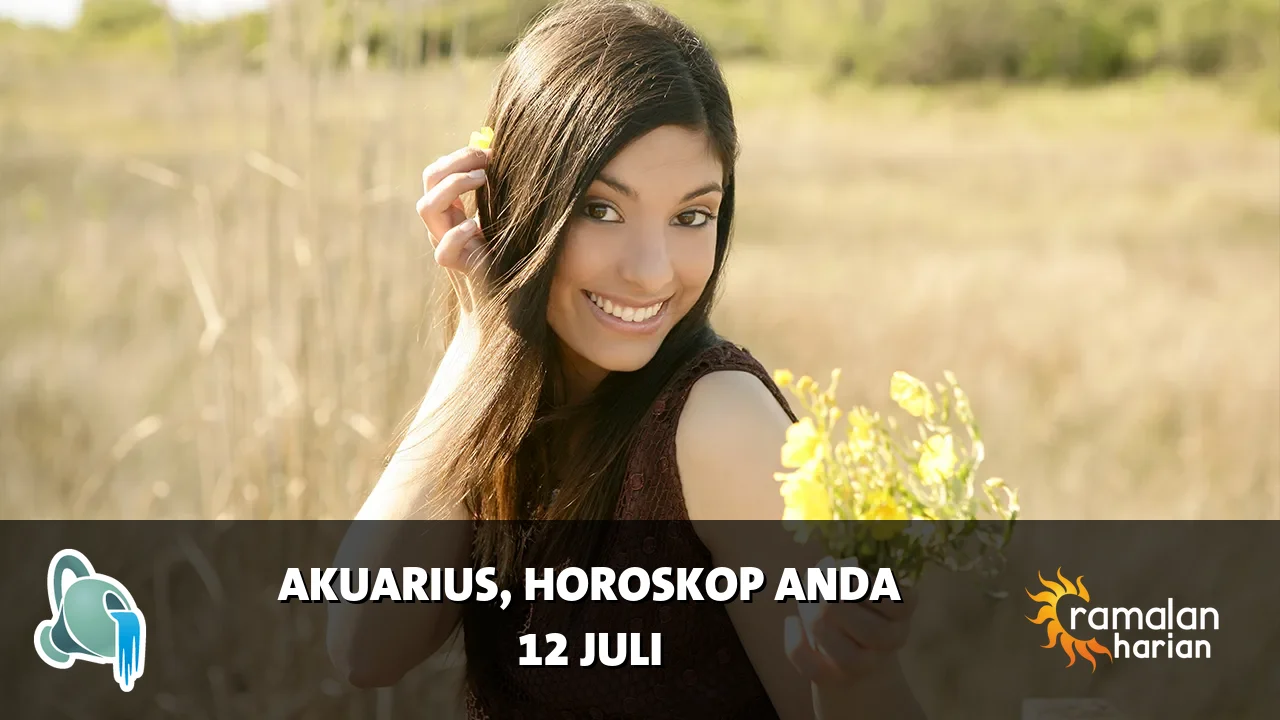 Horoskop Akuarius untuk Minggu, 12 Juli 2026