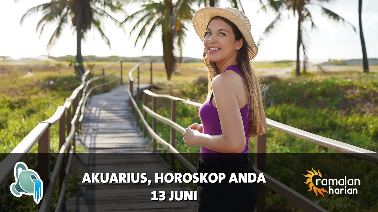 Horoskop Akuarius untuk Sabtu, 13 Juni 2026