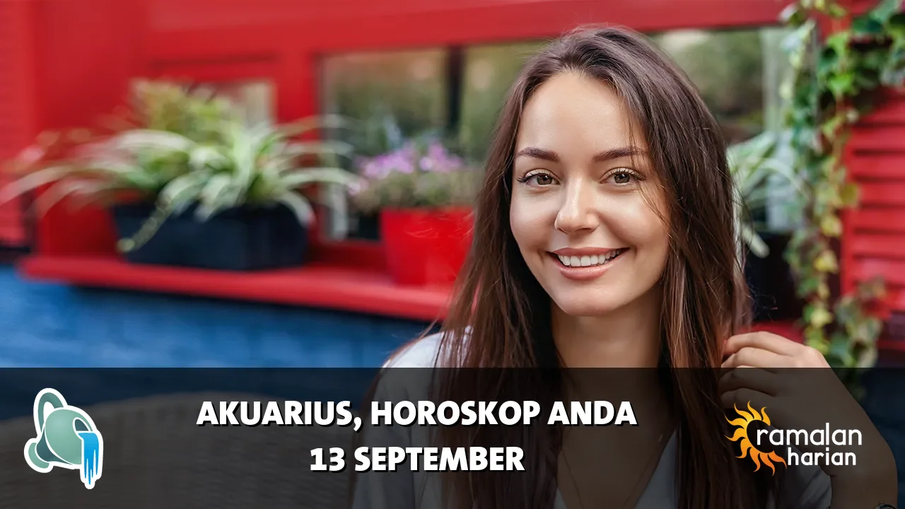 Horoskop Akuarius untuk Minggu, 13 September 2026