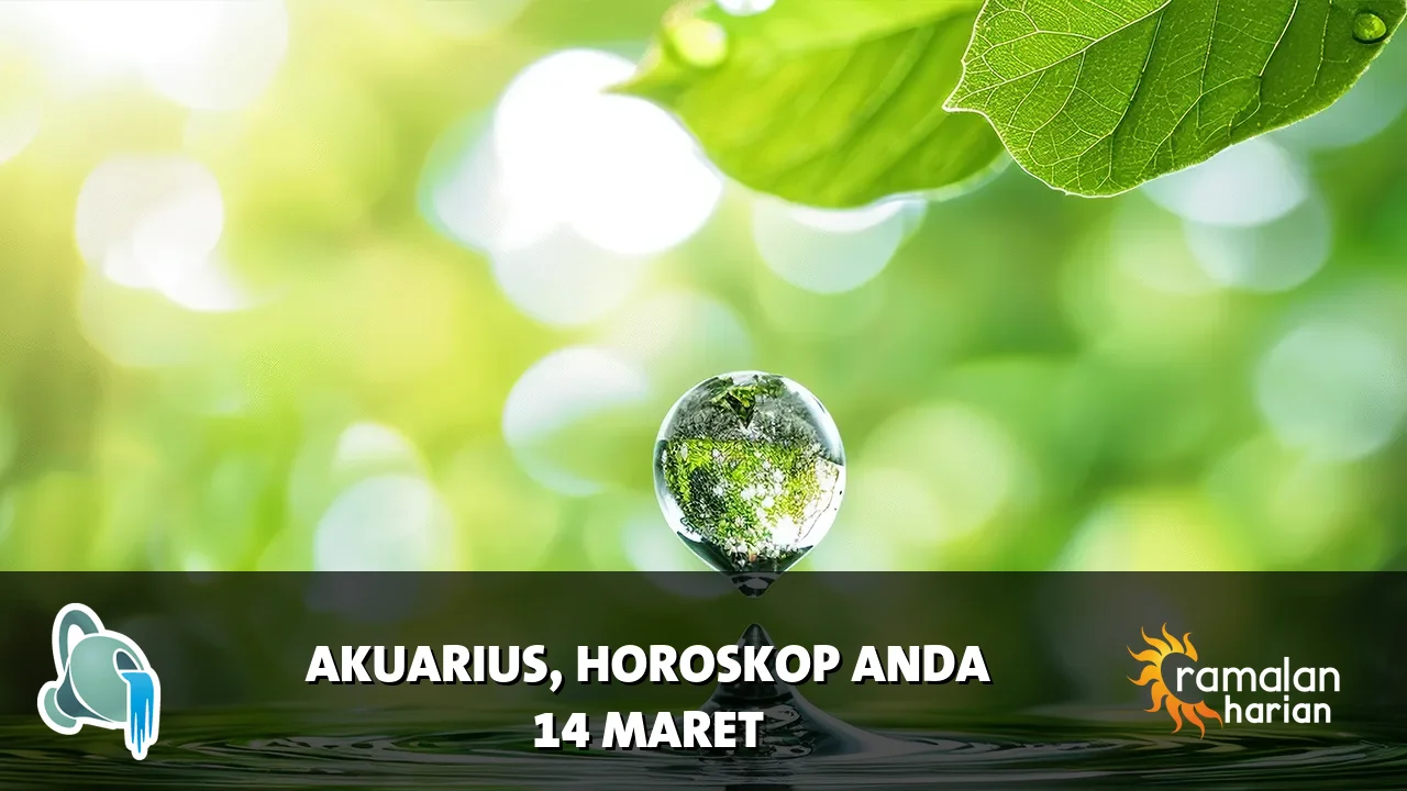 Horoskop Akuarius untuk Sabtu, 14 Maret 2026