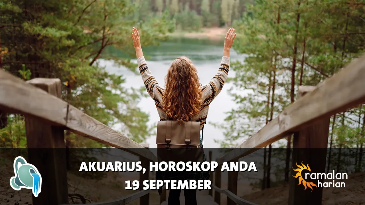 Horoskop Akuarius untuk Sabtu, 19 September 2026