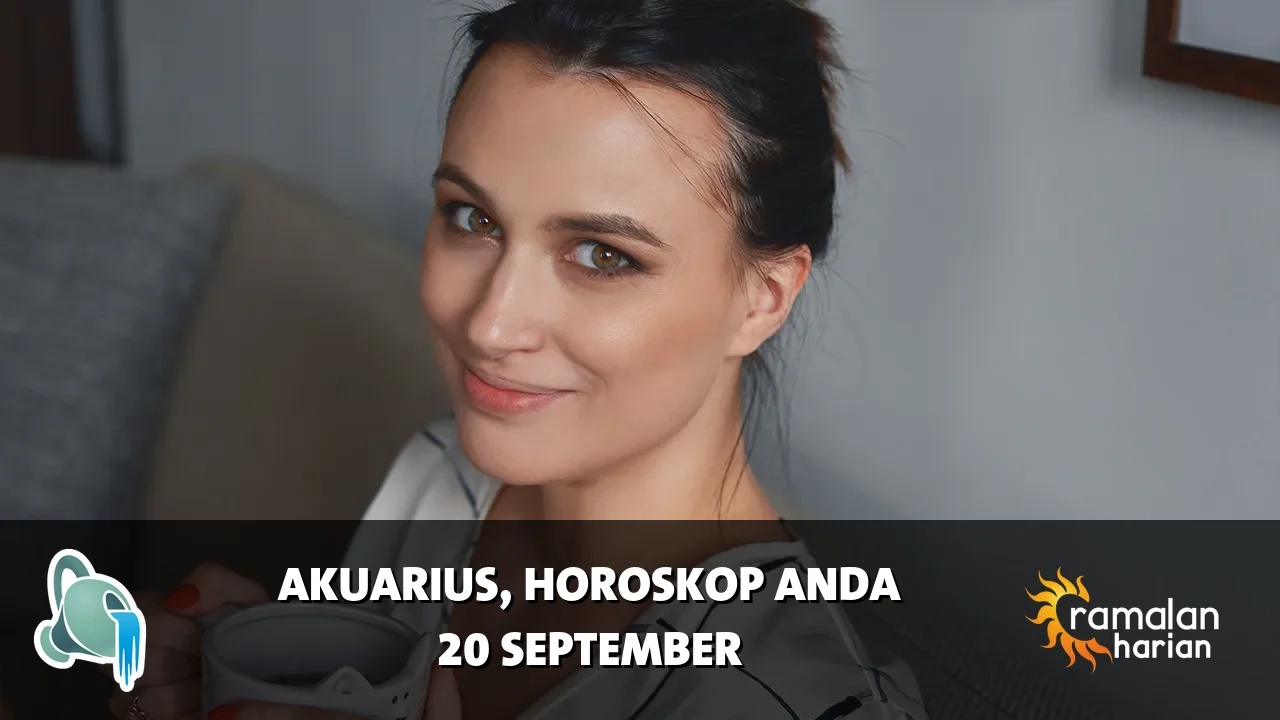 Horoskop Akuarius untuk Minggu, 20 September 2026