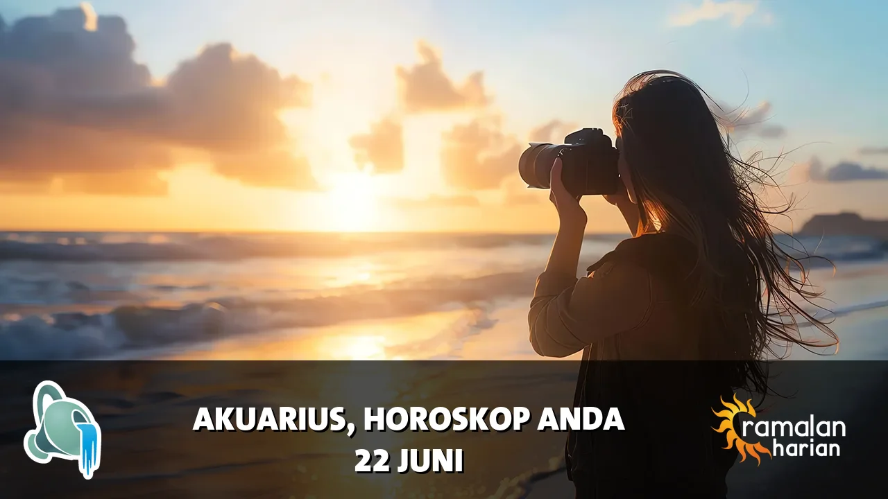 Horoskop Akuarius untuk Senin, 22 Juni 2026