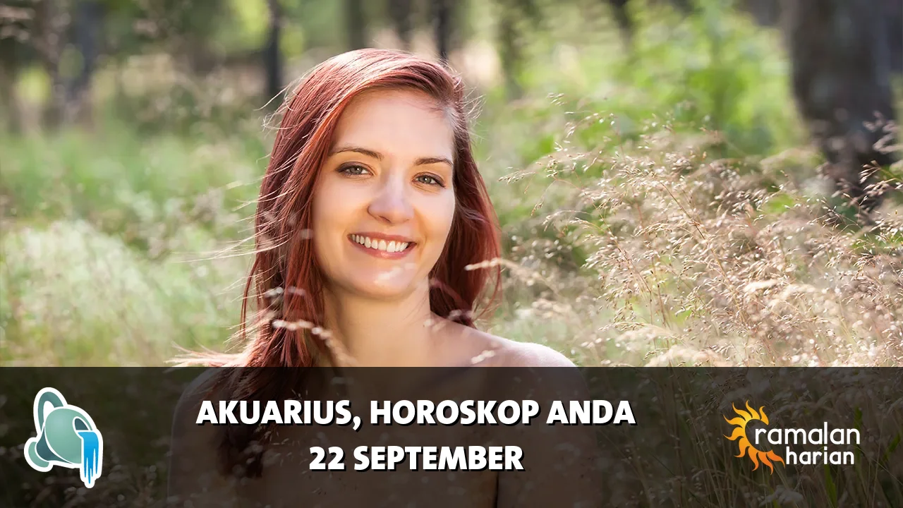 Horoskop Akuarius untuk Selasa, 22 September 2026