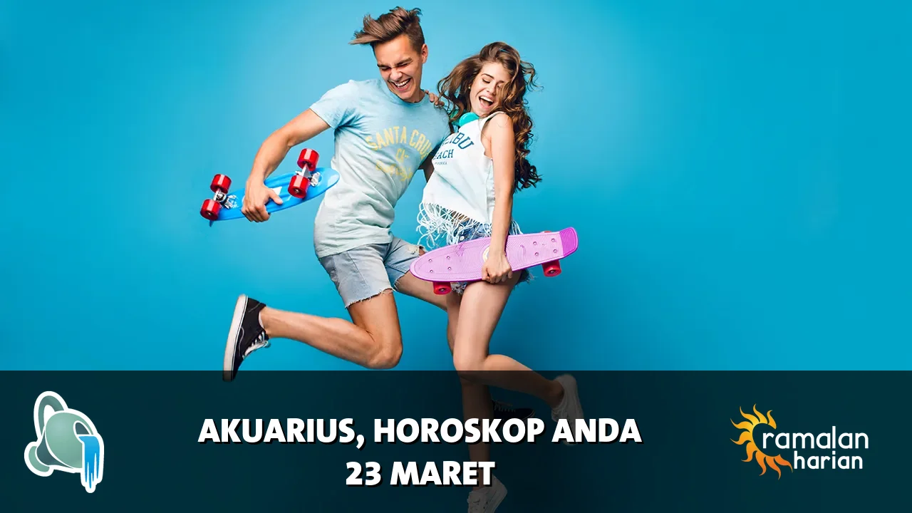 Horoskop Akuarius untuk Senin, 23 Maret 2026