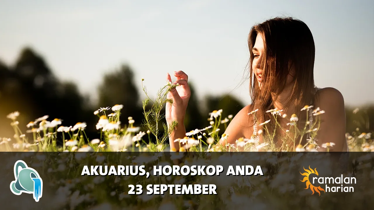 Horoskop Akuarius untuk Rabu, 23 September 2026