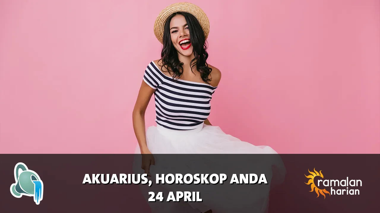 Horoskop Akuarius untuk Jumat, 24 April 2026