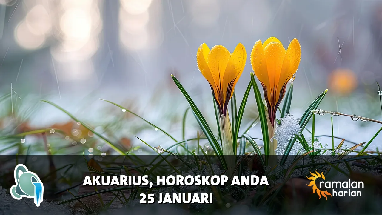 Horoskop Akuarius untuk Minggu, 25 Januari 2026