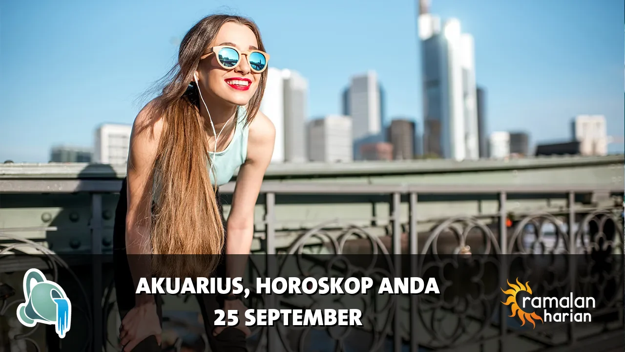 Horoskop Akuarius untuk Jumat, 25 September 2026