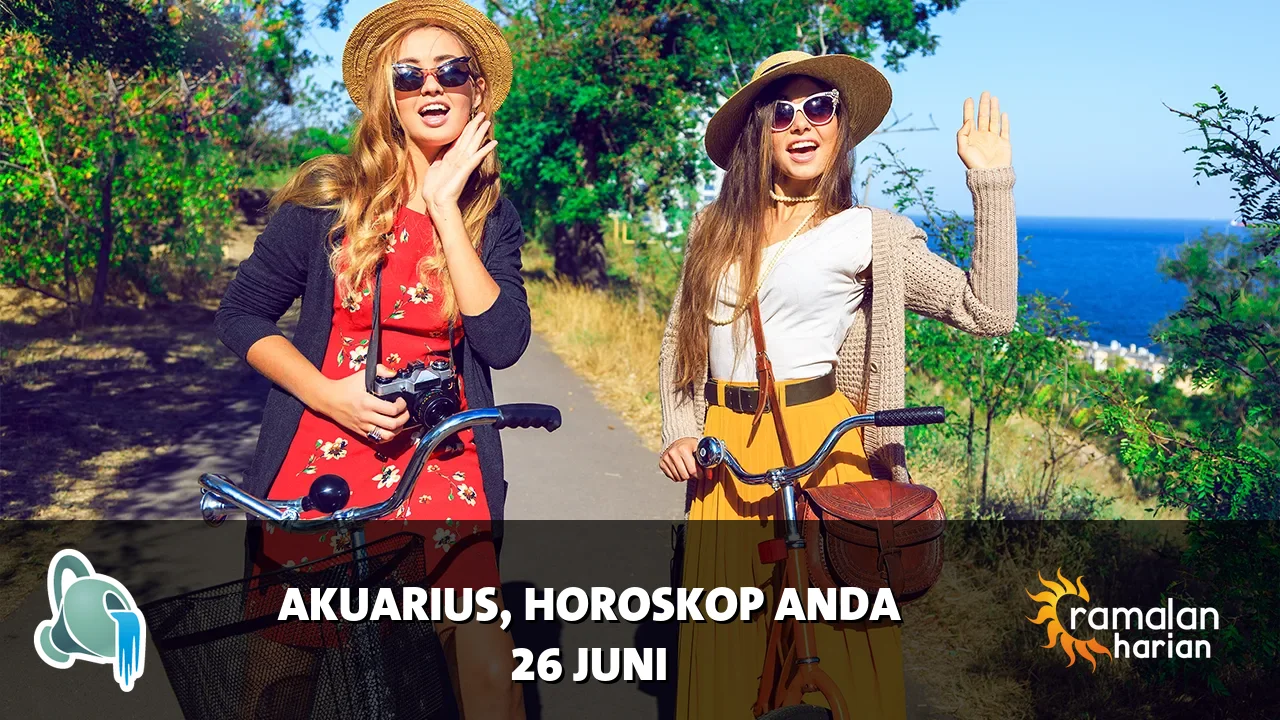 Horoskop Akuarius untuk Jumat, 26 Juni 2026