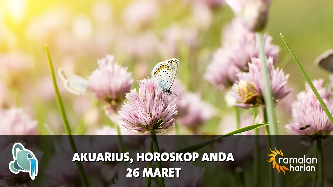 Horoskop Akuarius untuk Kamis, 26 Maret 2026