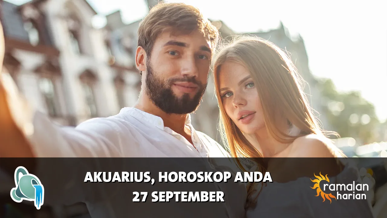 Horoskop Akuarius untuk Minggu, 27 September 2026