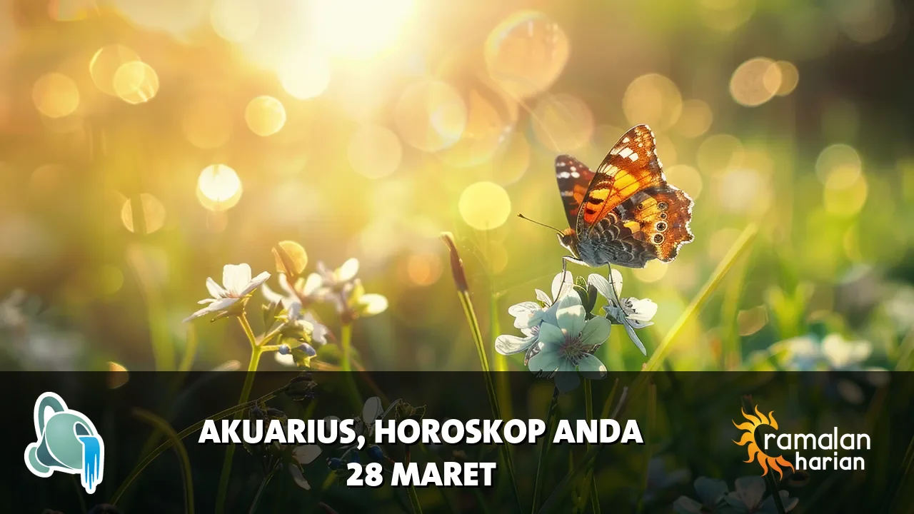 Horoskop Akuarius untuk Sabtu, 28 Maret 2026