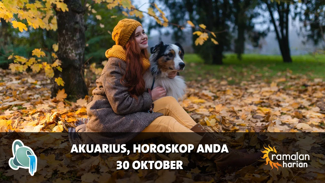 Horoskop Akuarius untuk Jumat, 30 Oktober 2026
