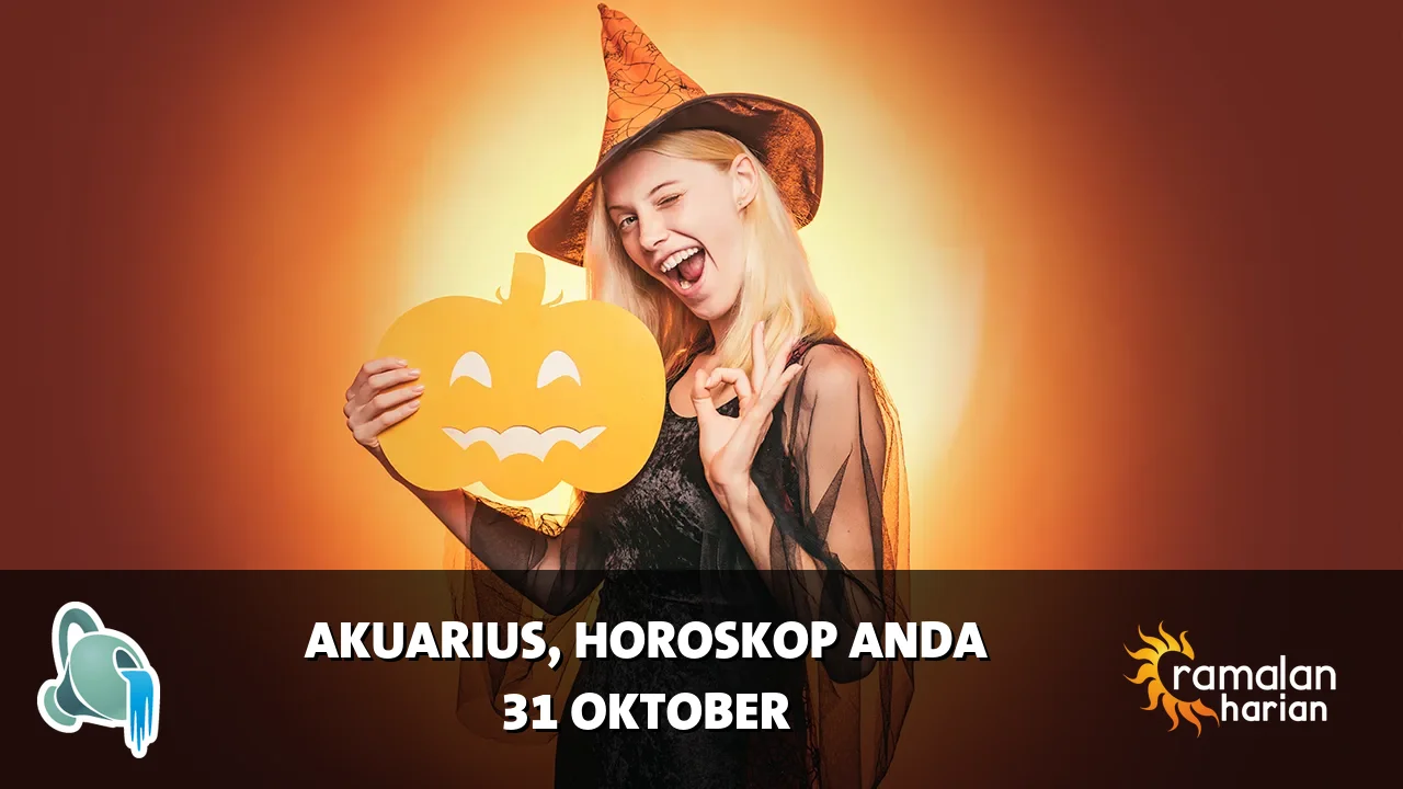 Horoskop Akuarius untuk Sabtu, 31 Oktober 2026