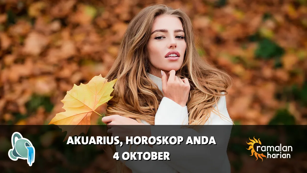 Horoskop Akuarius untuk Minggu, 4 Oktober 2026
