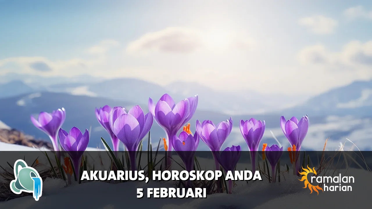 Horoskop Akuarius untuk Kamis, 5 Februari 2026