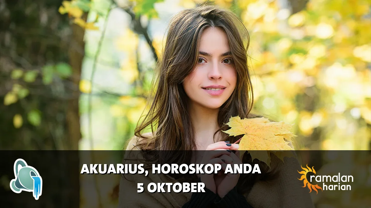 Horoskop Akuarius untuk Senin, 5 Oktober 2026