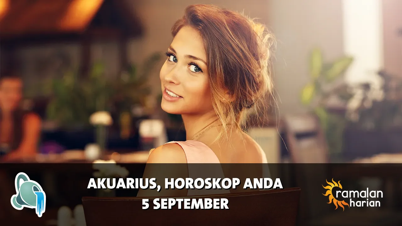 Horoskop Akuarius untuk Sabtu, 5 September 2026