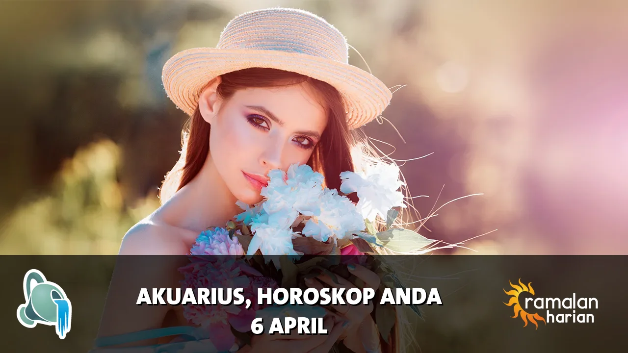 Horoskop Akuarius untuk Senin, 6 April 2026