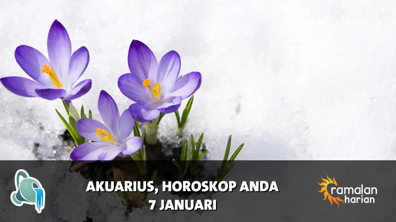 Horoskop Akuarius untuk Rabu, 7 Januari 2026