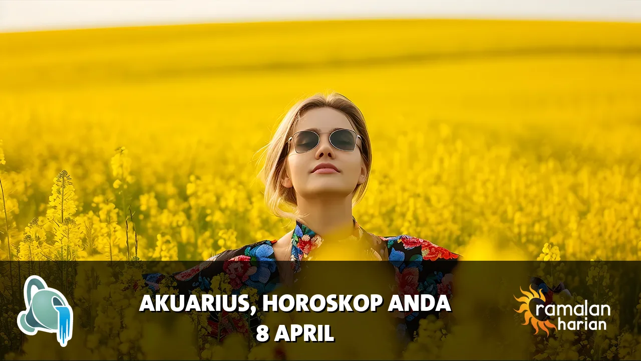 Horoskop Akuarius untuk Rabu, 8 April 2026