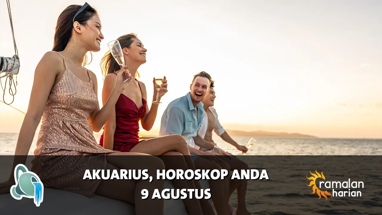 Horoskop Akuarius untuk Minggu, 9 Agustus 2026
