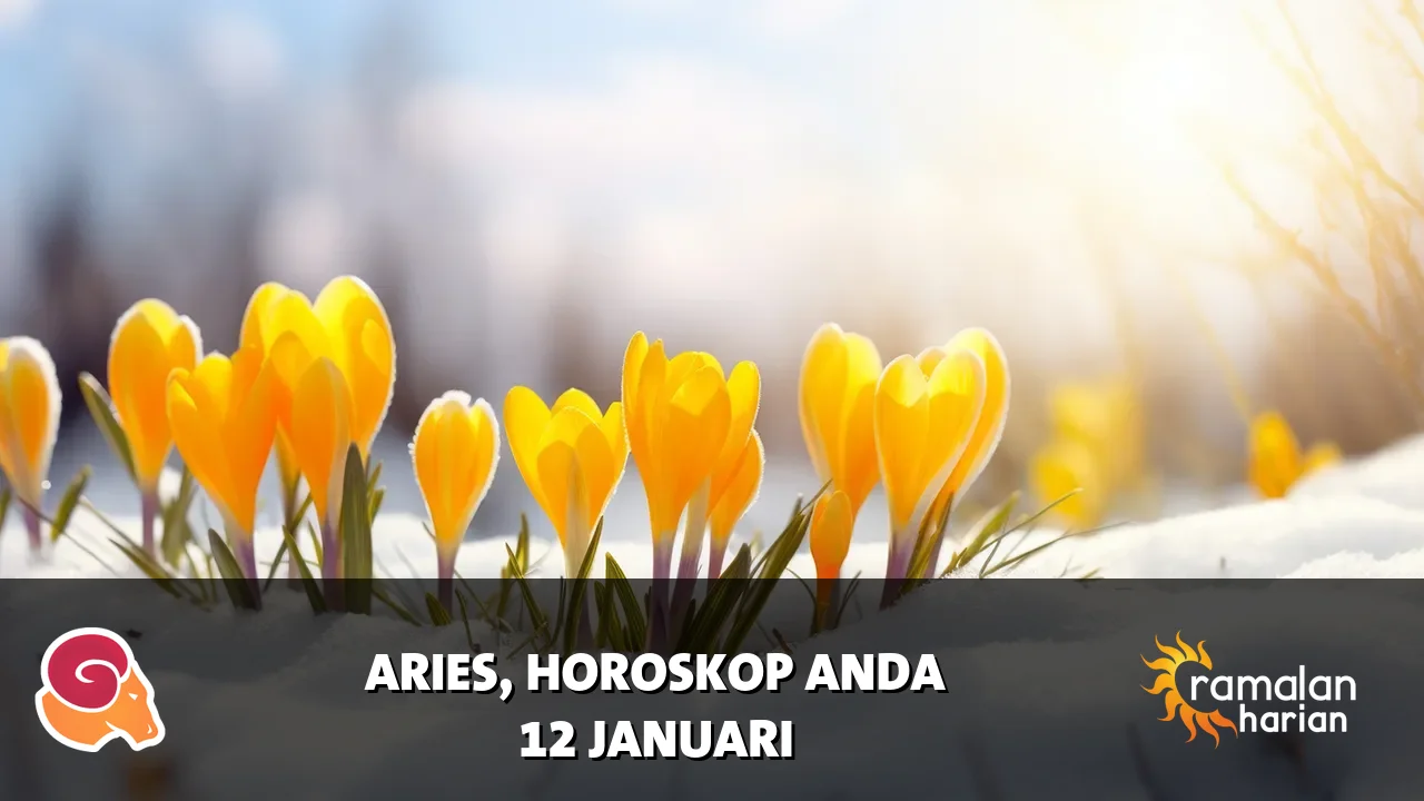 Horoskop Aries untuk Senin, 12 Januari 2026