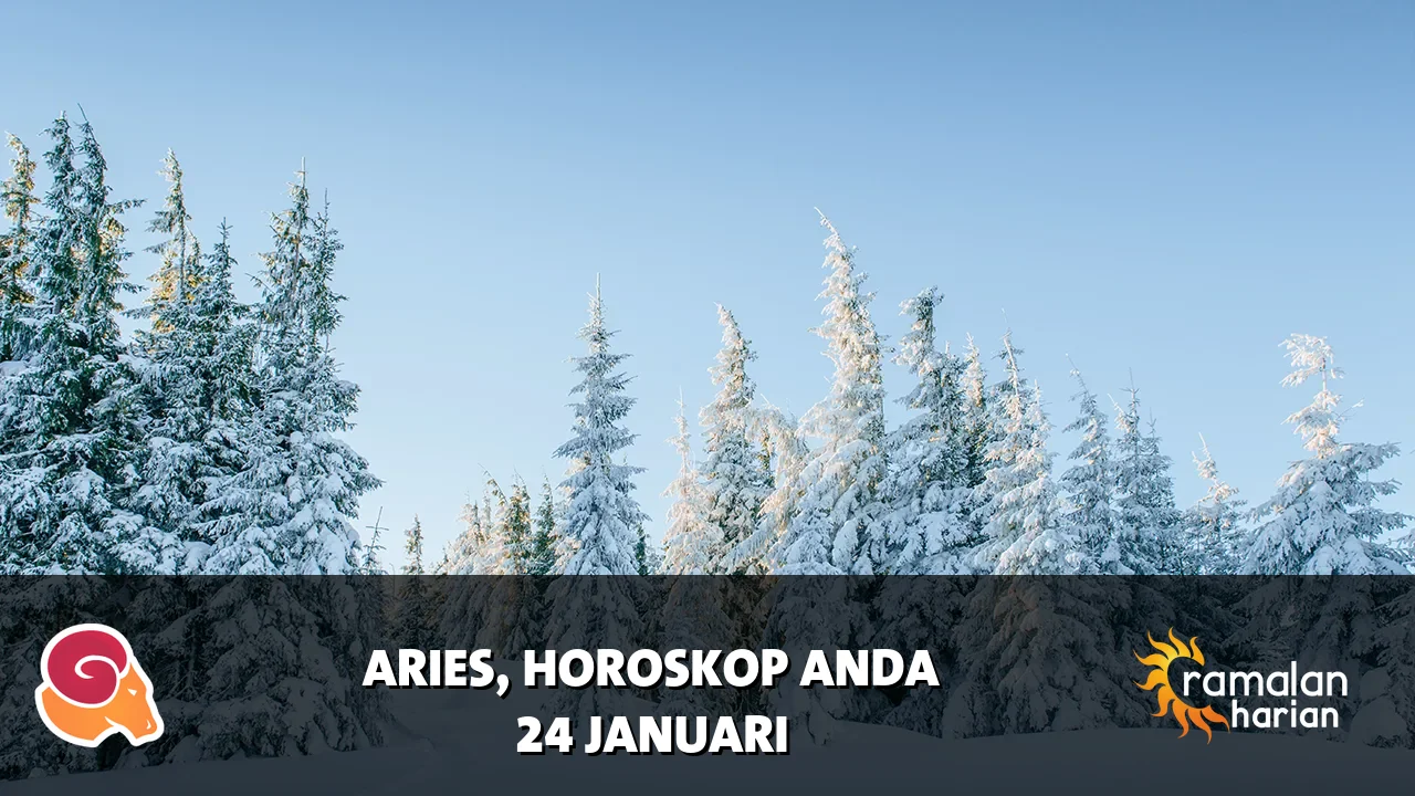 Horoskop Aries untuk Sabtu, 24 Januari 2026