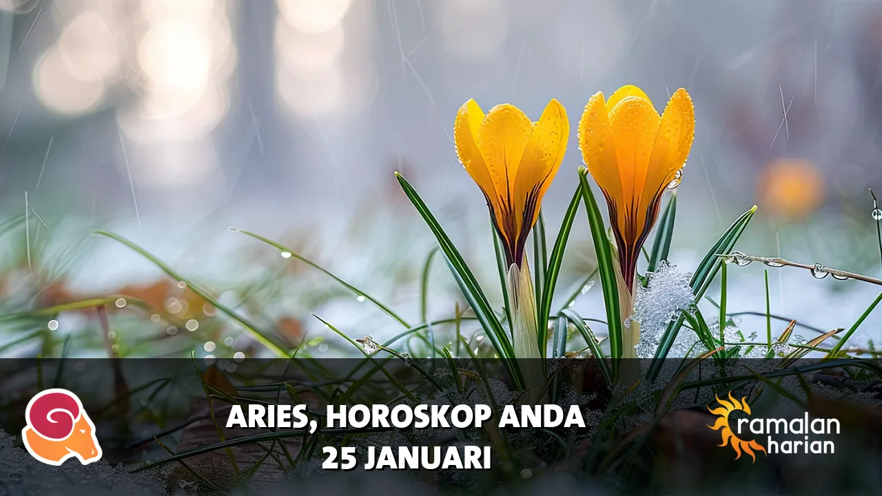 Horoskop Aries untuk Minggu, 25 Januari 2026