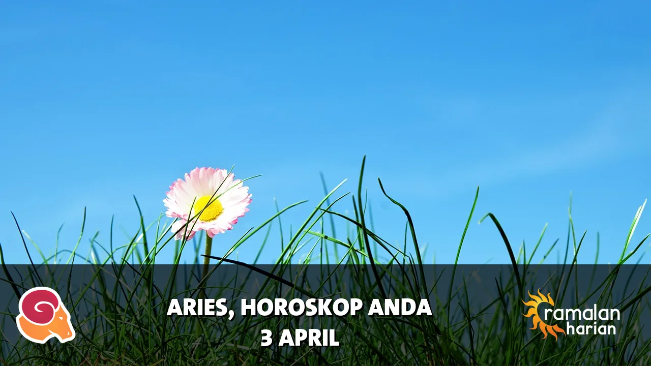 Horoskop Aries untuk Jumat, 3 April 2026
