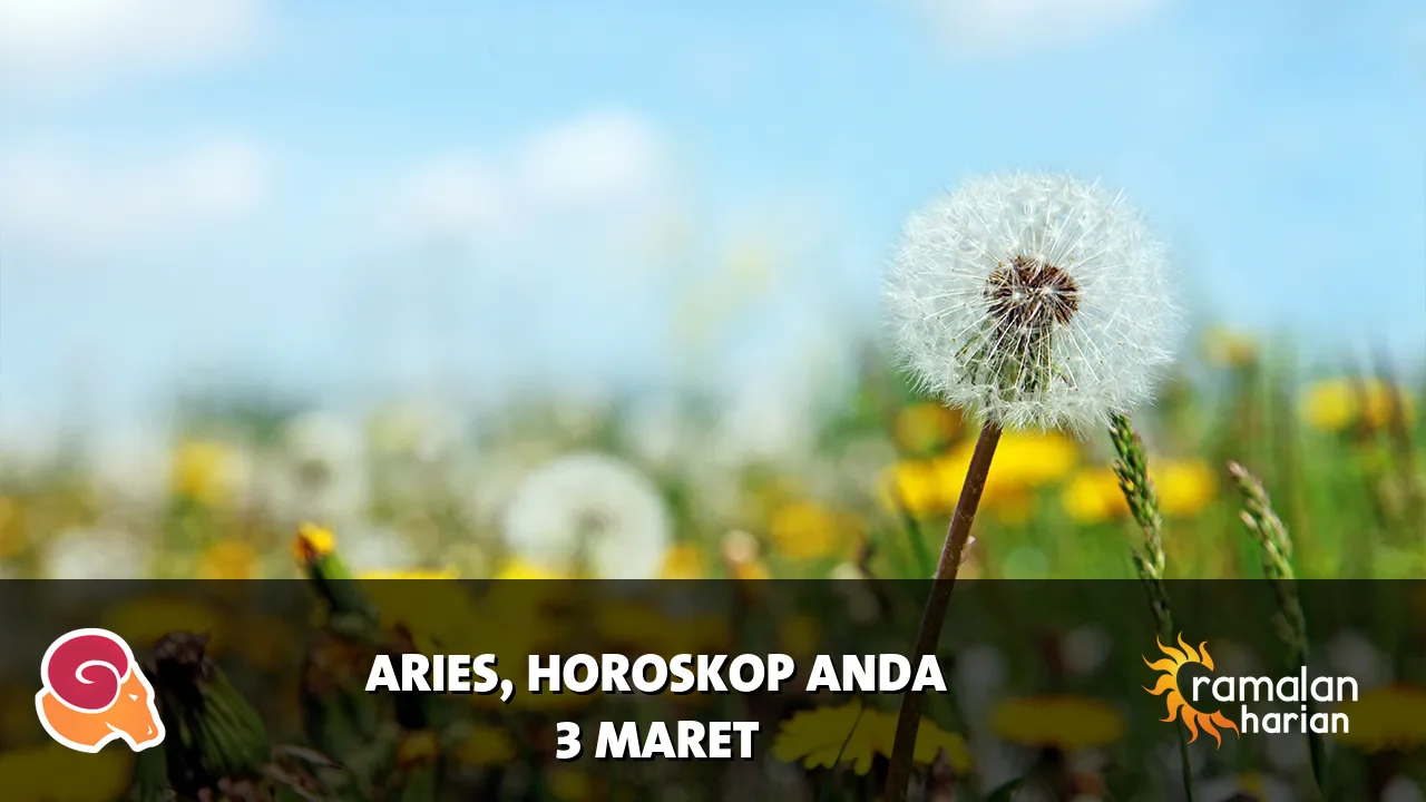 Horoskop Aries untuk Selasa, 3 Maret 2026