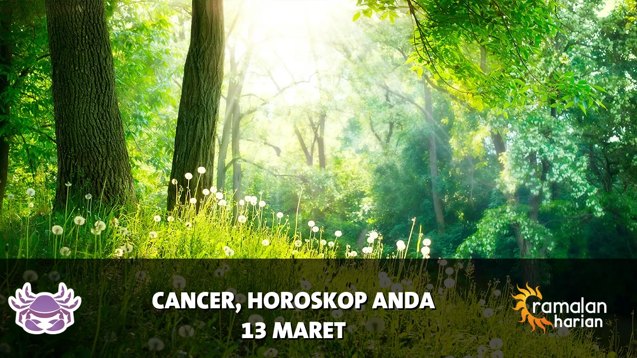 Horoskop Cancer untuk Jumat, 13 Maret 2026