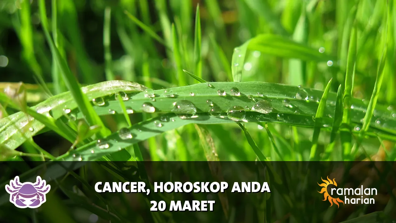 Horoskop Cancer untuk Jumat, 20 Maret 2026