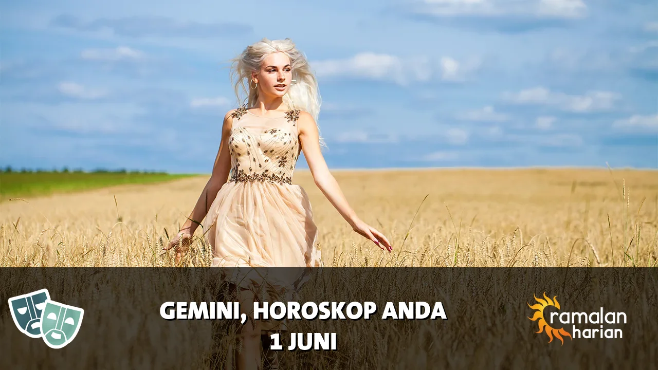 Horoskop Gemini untuk Senin, 1 Juni 2026