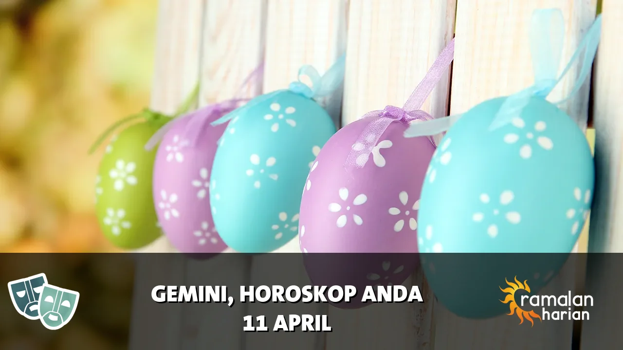 Horoskop Gemini untuk Sabtu, 11 April 2026