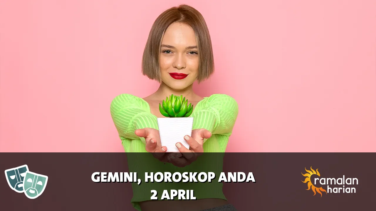 Horoskop Gemini untuk Kamis, 2 April 2026