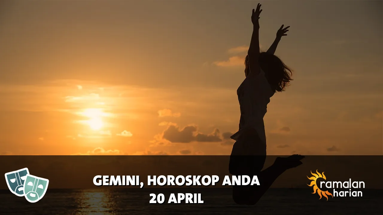 Horoskop Gemini untuk Senin, 20 April 2026