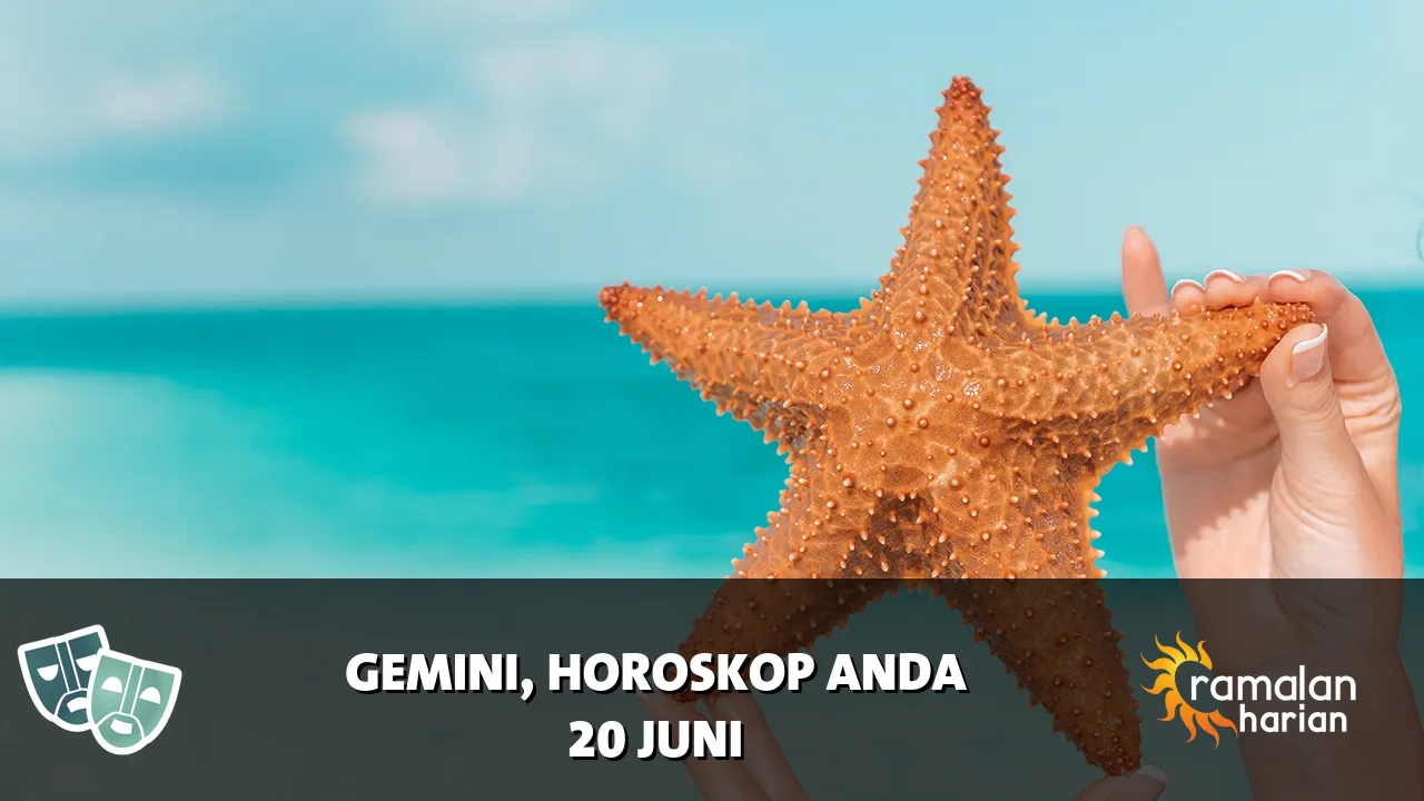 Horoskop Gemini untuk Sabtu, 20 Juni 2026